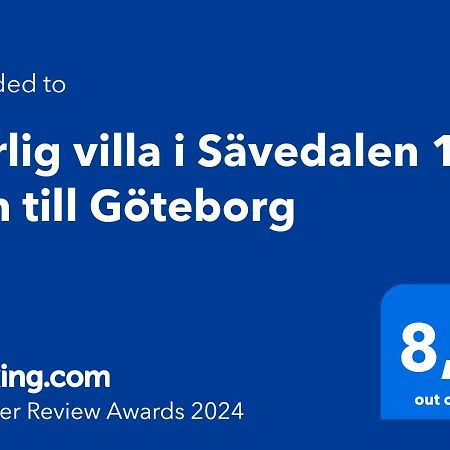 Harlig Villa I Savedalen 10 Min Till Goteborg Luaran gambar